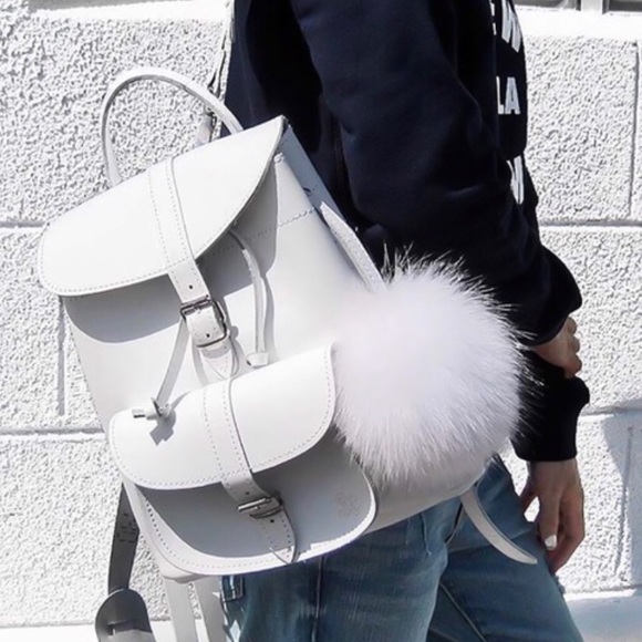 grafea Handbags - GRAFEA White Backpack ❄️ ⛄️